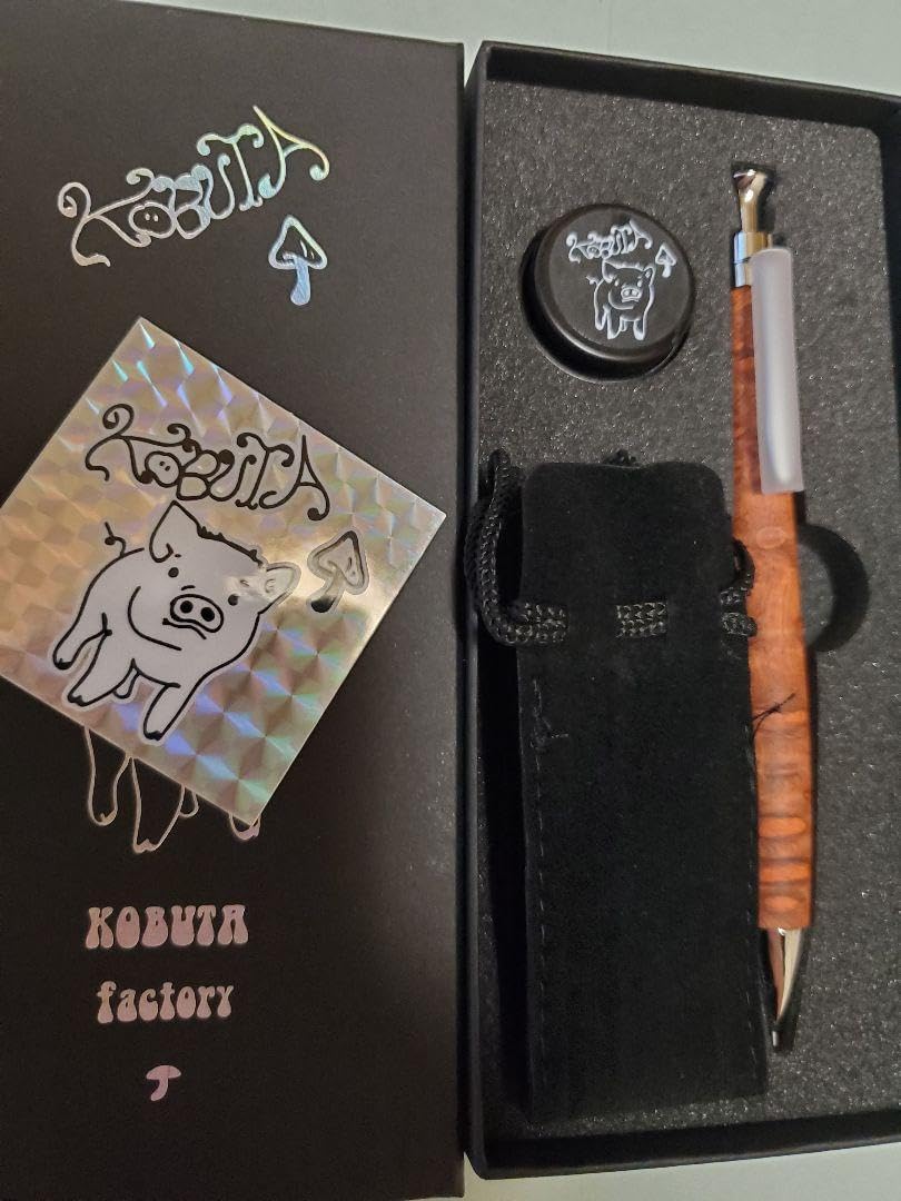 工房楔 黒柿MP シャープペンシル 工房楔 黒柿孔雀杢 0.5ペンシル楔